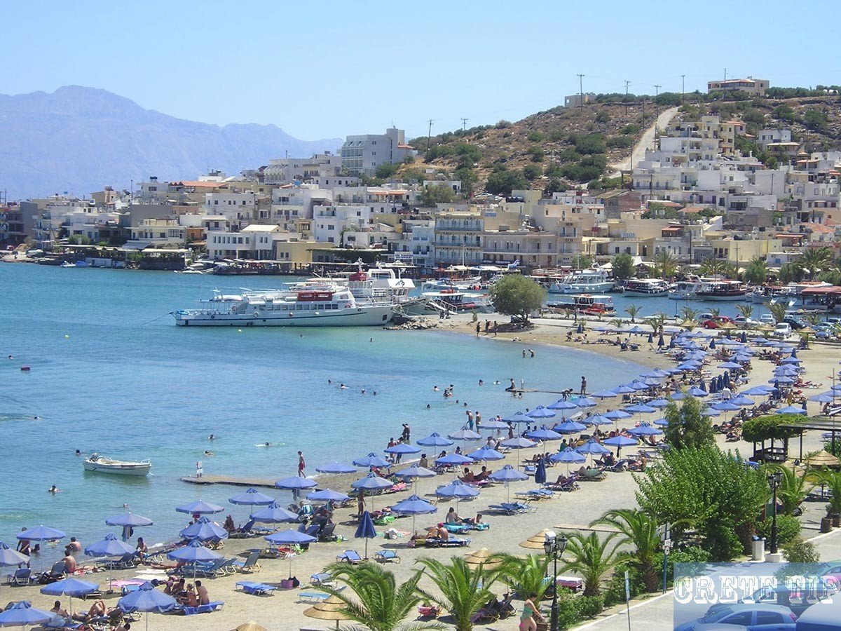 crete elounda beach